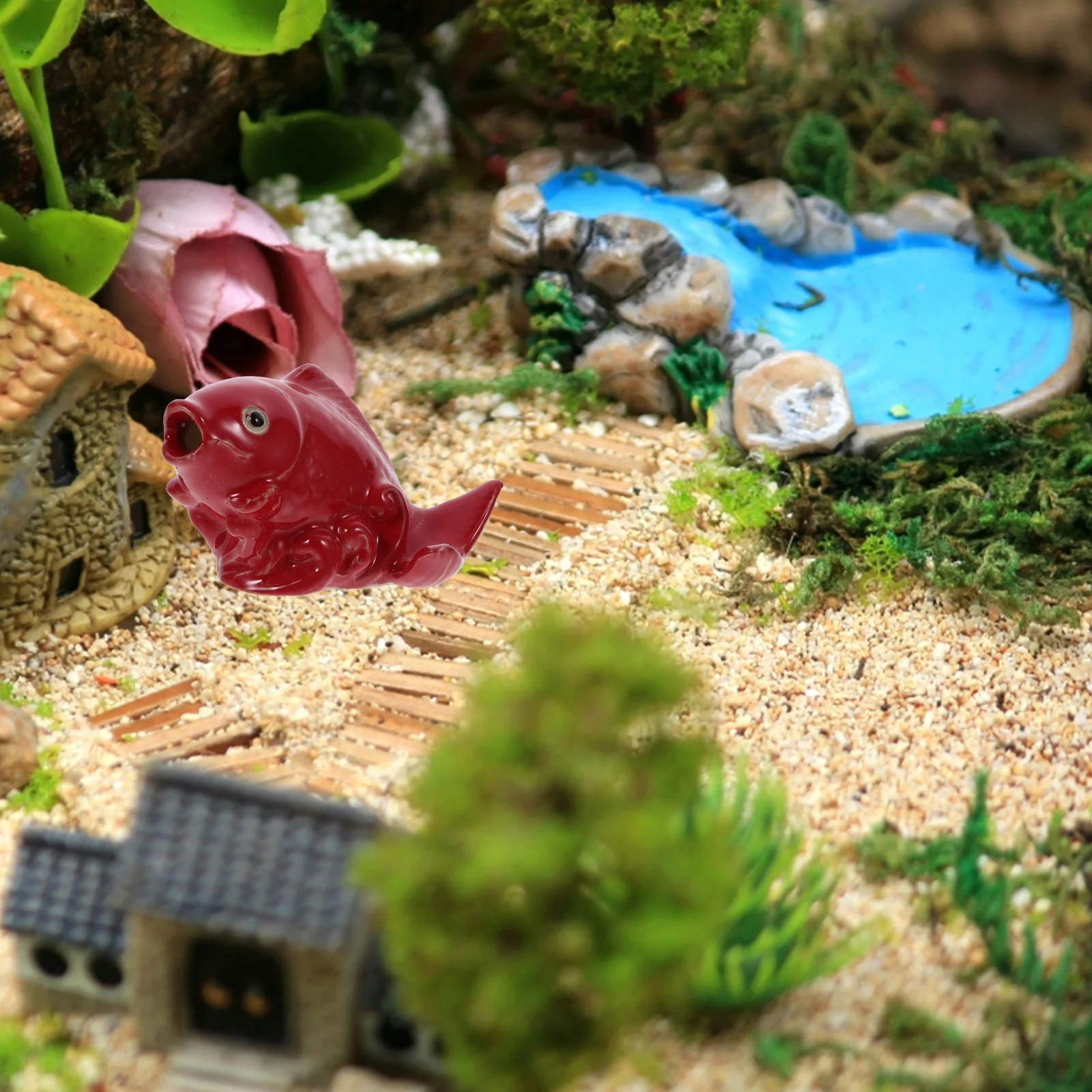 Ceramic Carp Garden Fountain Spray Nozzle Unique Pond Statue Outdoor Decorative Water Spray Sprinkler Replacement
Ceramic Carp Garden Fountain Spray Nozzle Unique Pond Statue Outdoor Decorative Water Spray Sprinkler Replacement