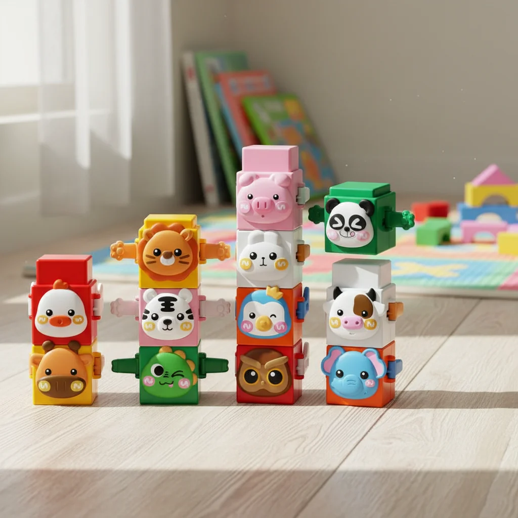 Kids Fine Motor Training Animal Stacking Game Animal Wing Press Deformation Decompression Game Sensory Cognition Educational Toy
Kids Fine Motor Training Animal Stacking Game Animal Wing Press Deformation Decompression Game Sensory Cognition Educational Toy