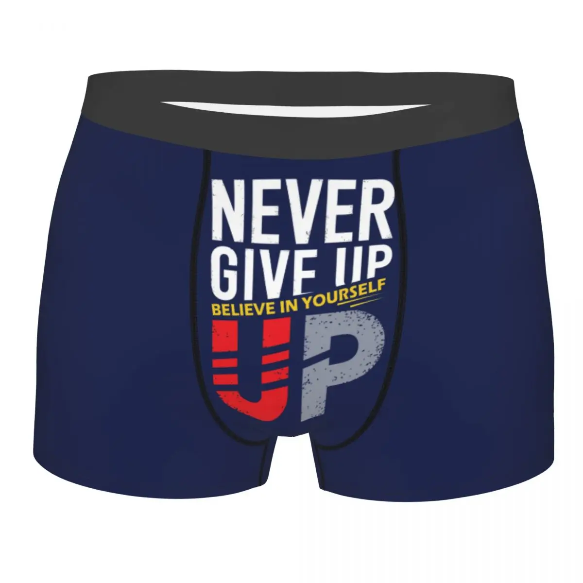 Custom Never Give Up Boxer Shorts For Men 3D Print Underwear Panties Briefs Soft Underpants
Custom Never Give Up Boxer Shorts For Men 3D Print Underwear Panties Briefs Soft Underpants