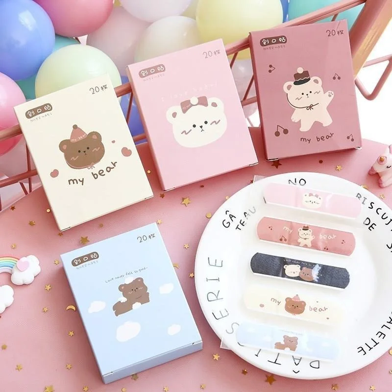 20 Pcs/box Cute Animal Pattern Breathable Adhesive Bandages First Aid Kit Wound Plaster Sticking Plaster Children Patch Strips
20 Pcs/box Cute Animal Pattern Breathable Adhesive Bandages First Aid Kit Wound Plaster Sticking Plaster Children Patch Strips