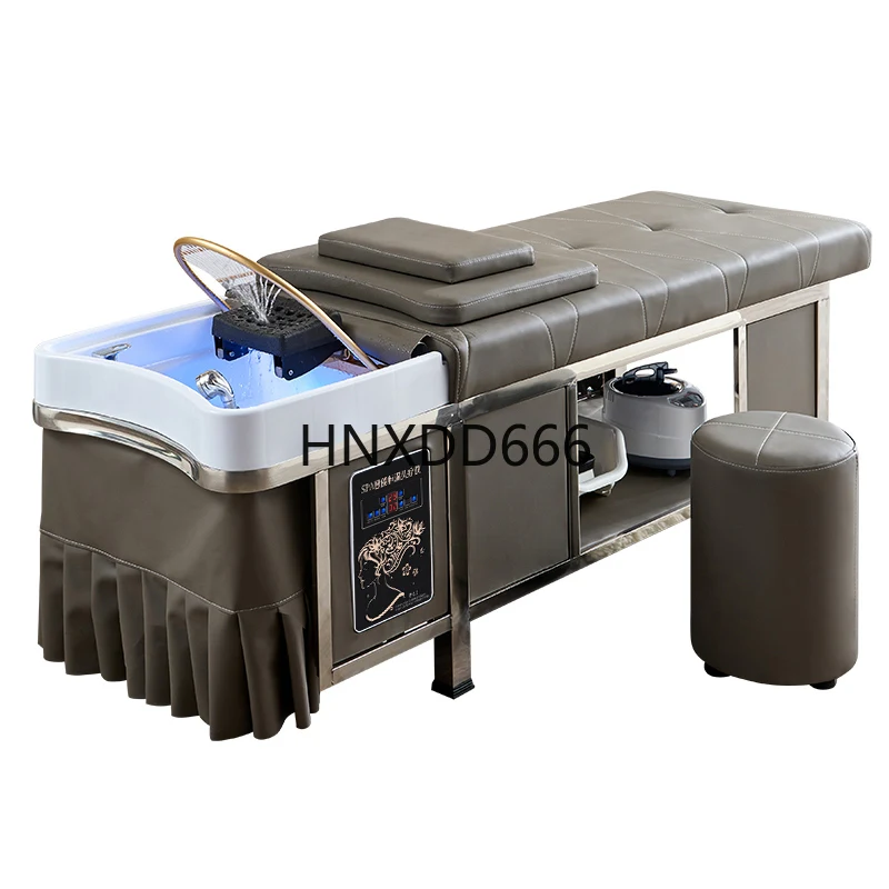 Beauty salon fumigation stainless steel massage water circulation hair care ear bed
Beauty salon fumigation stainless steel massage water circulation hair care ear bed