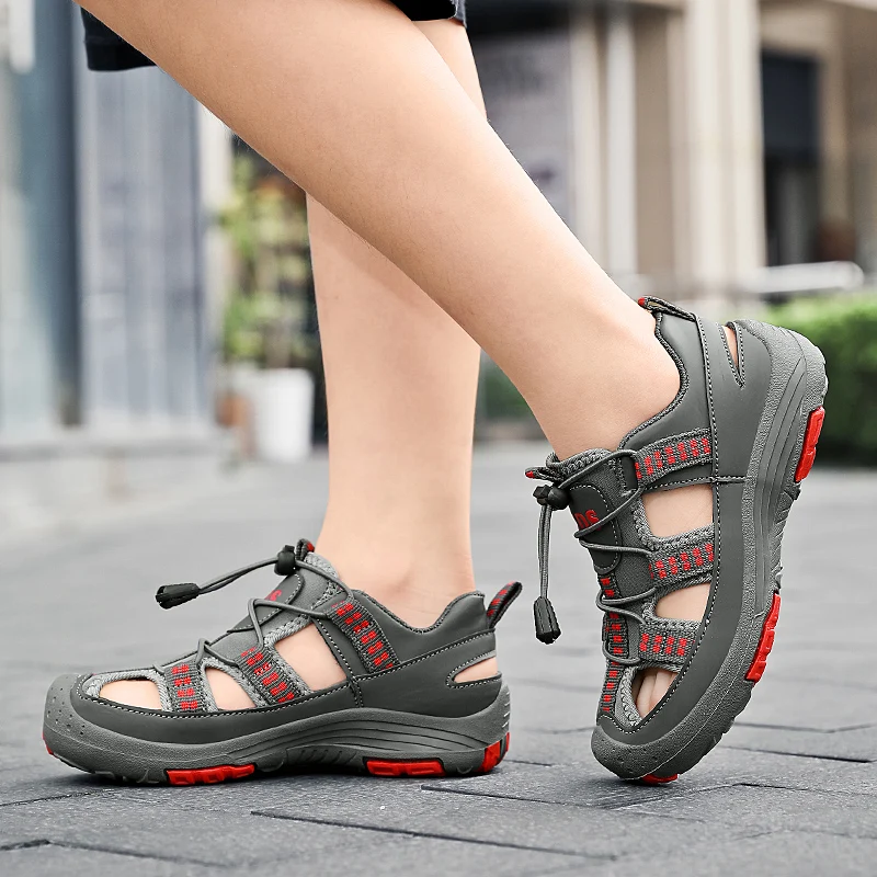 Boys' Sandals Summer New Children's Headband Rotating Button Boys' Shoes Hollow Breathable Beach Shoes Girls' Trend
Boys' Sandals Summer New Children's Headband Rotating Button Boys' Shoes Hollow Breathable Beach Shoes Girls' Trend