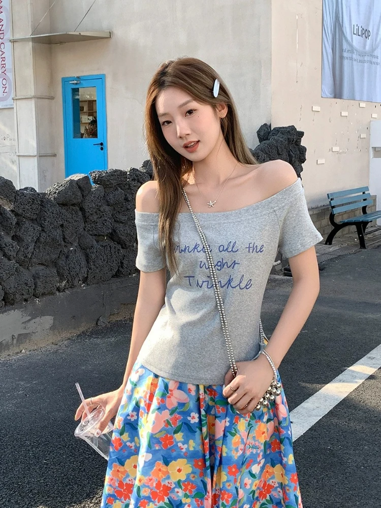 Womens Summer Fashion Clothing Trends 2025 Sexy Tees Letter Print Graphic T Shirts White Oversized One Shoulder Tops Tshirts
Womens Summer Fashion Clothing Trends 2025 Sexy Tees Letter Print Graphic T Shirts White Oversized One Shoulder Tops Tshirts