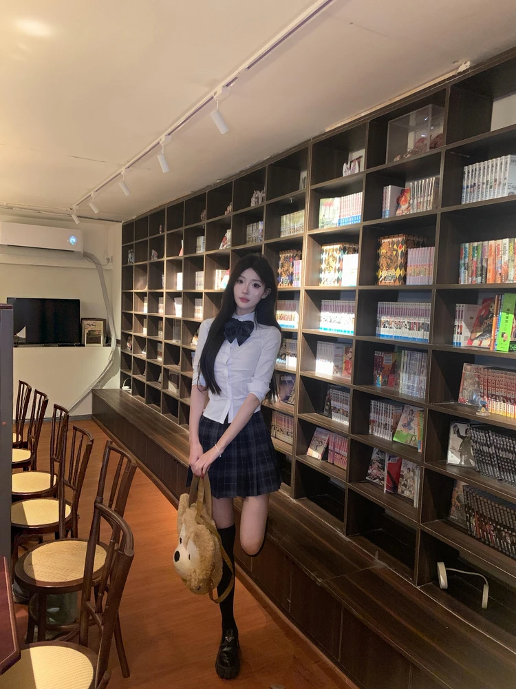 Оригинальный JK orm irt с застежкой на талии Long Sve Top College Sle Spicy Girl ort id Юбка Комплект Студенческий orm
Оригинальный JK orm irt с застежкой на талии Long Sve Top College Sle Spicy Girl ort id Юбка Комплект Студенческий orm