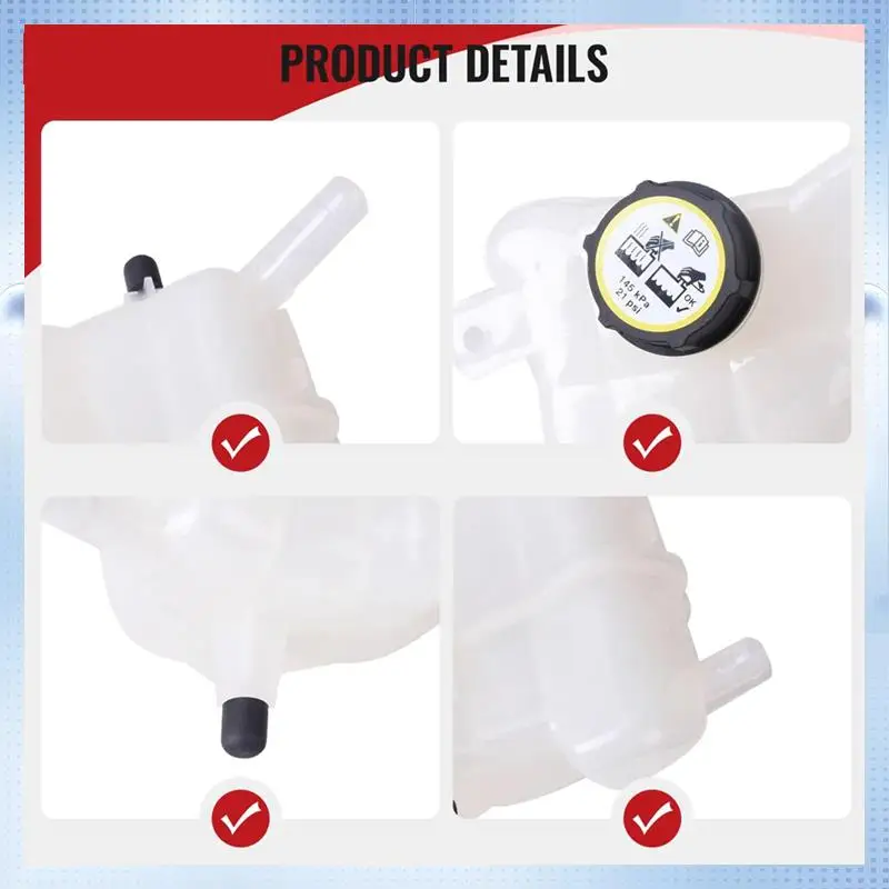 A51K-Engine Coolant Expansion Tank For Ford Fusion, Mondeo, Lincoln MKZ 2013-2016 DG938A080AD, DG9Z8A080A
A51K-Engine Coolant Expansion Tank For Ford Fusion, Mondeo, Lincoln MKZ 2013-2016 DG938A080AD, DG9Z8A080A