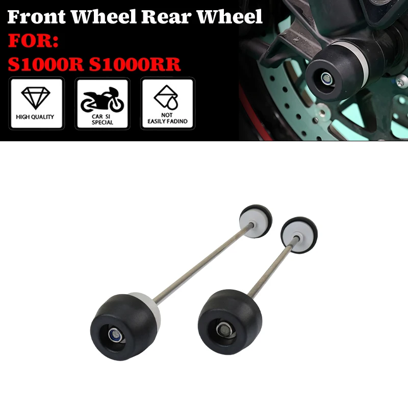 For BMW S1000RR S1000R S1000XR M1000RR M1000R NEW Motorcycle Accessories Front & Rear Axle Fork Crash Sliders Wheel Protector
For BMW S1000RR S1000R S1000XR M1000RR M1000R NEW Motorcycle Accessories Front & Rear Axle Fork Crash Sliders Wheel Protector