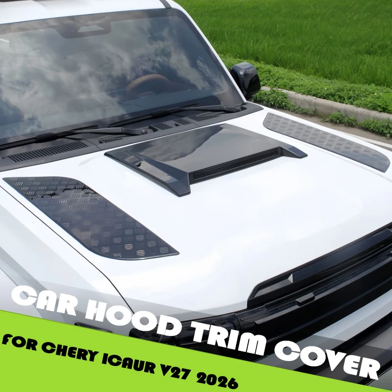 Car Hood Trim Cover Fit for Chery ICAR ICAUR V27 2026 Modified Car Engine Hood Anti-scuffing Plate Car Exterior Accessories
Car Hood Trim Cover Fit for Chery ICAR ICAUR V27 2026 Modified Car Engine Hood Anti-scuffing Plate Car Exterior Accessories