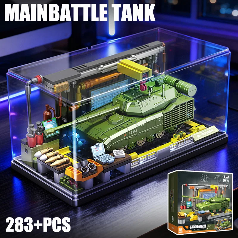 Военный основной боевой танк, строительные блоки, кирпичики, самоходные гаубицы PLZ05 с демонстрационным боксом, игрушки для детей, подарки для мальчиков
Военный основной боевой танк, строительные блоки, кирпичики, самоходные гаубицы PLZ05 с демонстрационным боксом, игрушки для детей, подарки для мальчиков