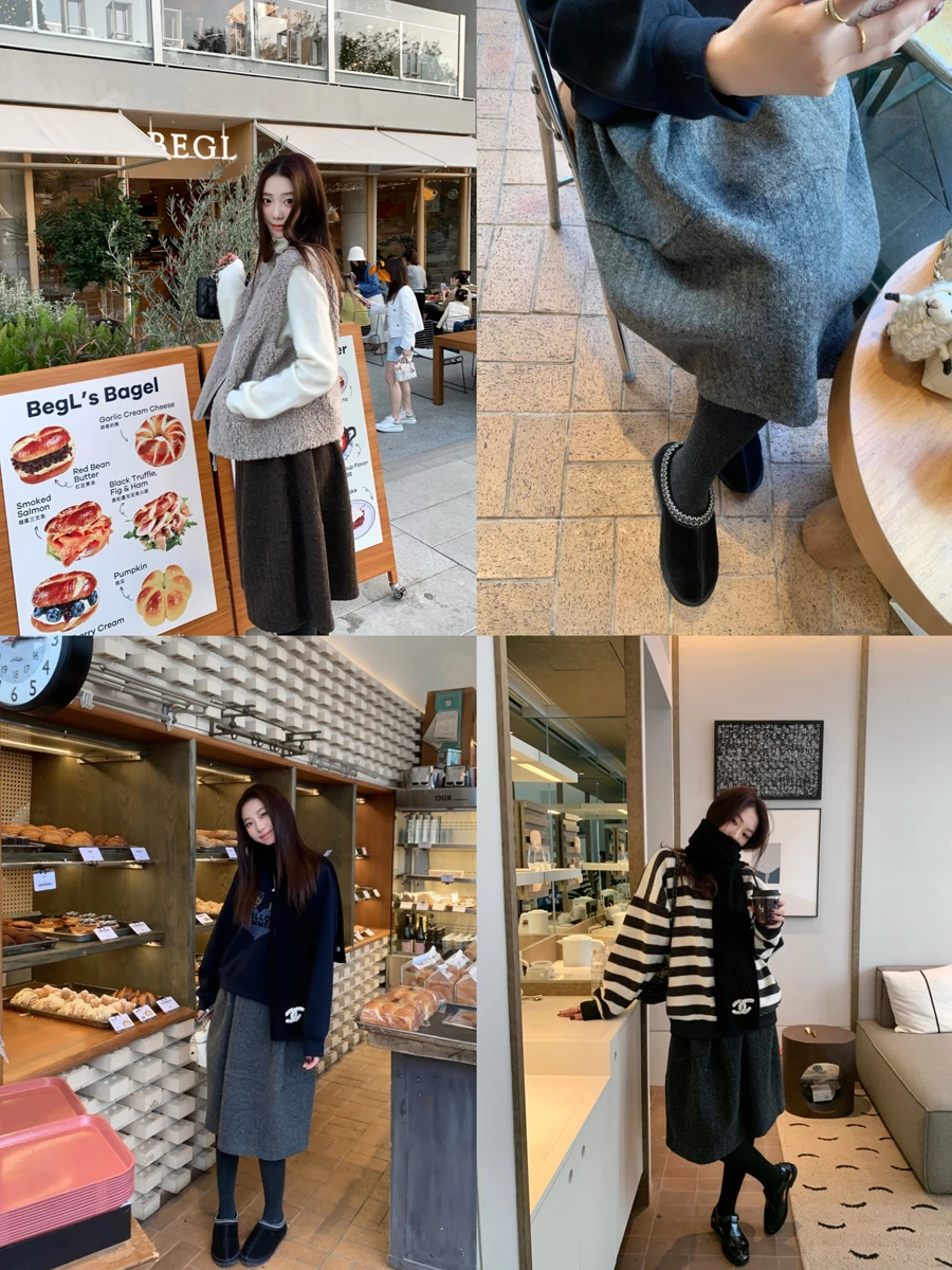 Minimalist High Waist A-Line Skirt Women's Woolen Flower Bud Skirts Autumn Winter New Style Korean Style Ladies Skirts
Minimalist High Waist A-Line Skirt Women's Woolen Flower Bud Skirts Autumn Winter New Style Korean Style Ladies Skirts