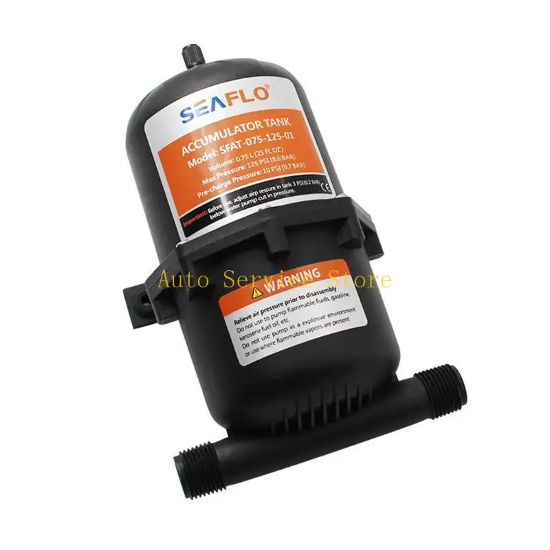 462A Water Accumulator for Tank 0.75 L 125PSI Lower Power Consumption Water for Boat Pressure Accumulator
462A Water Accumulator for Tank 0.75 L 125PSI Lower Power Consumption Water for Boat Pressure Accumulator