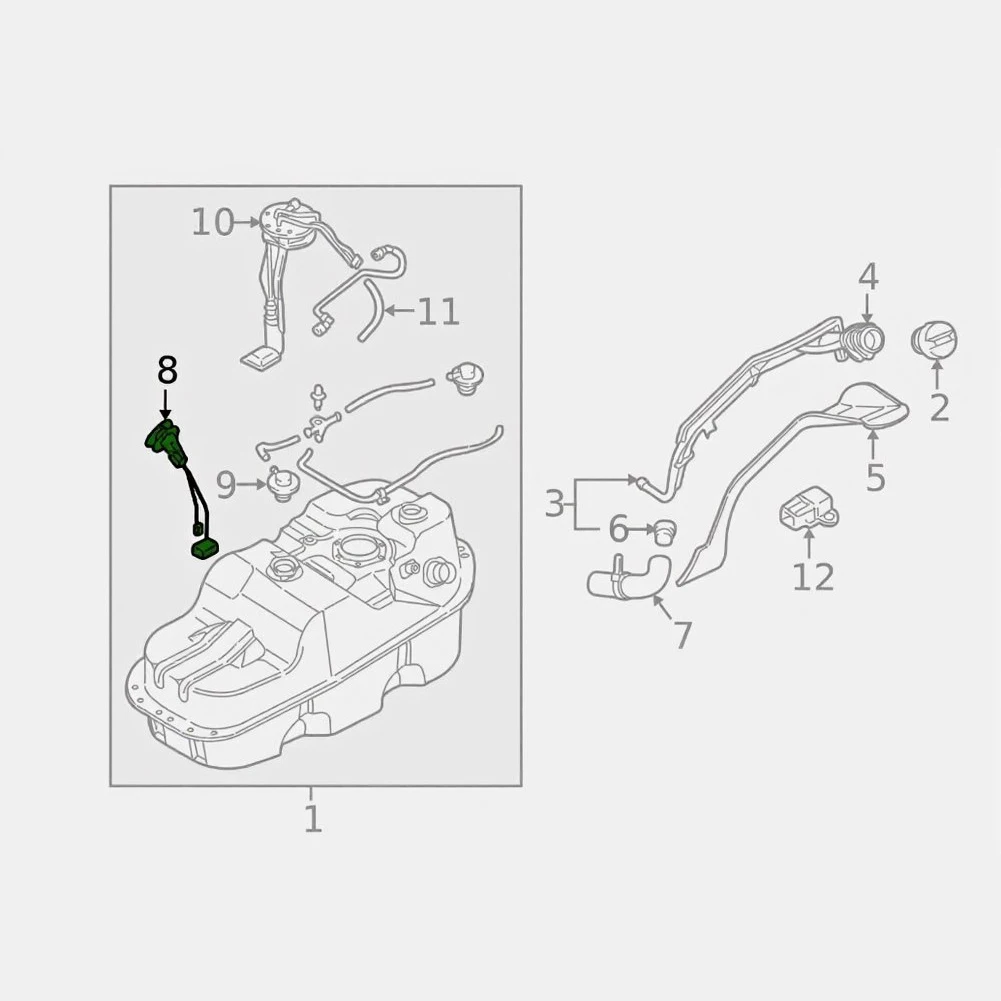 For Mitsubishi MR473864 Fuel Sending Unit Replacement For Montero Sport 2000-2004 High Temperature Resistant Up To 85 C
For Mitsubishi MR473864 Fuel Sending Unit Replacement For Montero Sport 2000-2004 High Temperature Resistant Up To 85 C