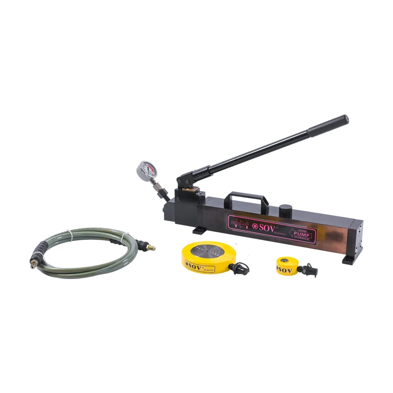 25T Hydraulic Ultra-high Pressure 1500BAR Ultra-low Height Hydraulic Jack Cylinder for Limited Space STC-02510
25T Hydraulic Ultra-high Pressure 1500BAR Ultra-low Height Hydraulic Jack Cylinder for Limited Space STC-02510