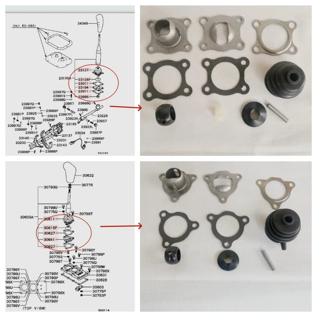 M/T Gearbox/Transfer Gear Shifting Mechanism Repair Kit For Pajero Montero V31W V33W V43W MR110456 MR567088 MD739289 MR110604
M/T Gearbox/Transfer Gear Shifting Mechanism Repair Kit For Pajero Montero V31W V33W V43W MR110456 MR567088 MD739289 MR110604