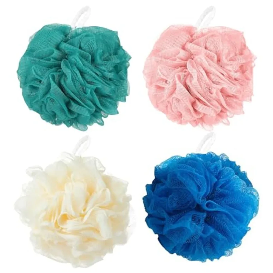Loofah Sponge Shower Loofahs Bath Sponges Mesh Balls for Women Men Bathing Accessories Body Wash Back Scrubber 50g Soft Pouf Bo
Loofah Sponge Shower Loofahs Bath Sponges Mesh Balls for Women Men Bathing Accessories Body Wash Back Scrubber 50g Soft Pouf Bo
