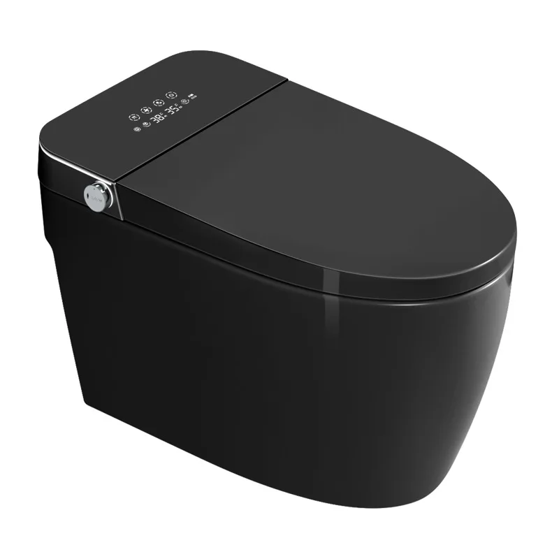 Черный пистолет Серый Пномпень Смарт-сифон для унитаза без ограничения давления воды, полностью интеллектуальный и автоматический встроенный унитаз
Черный пистолет Серый Пномпень Смарт-сифон для унитаза без ограничения давления воды, полностью интеллектуальный и автоматический встроенный унитаз