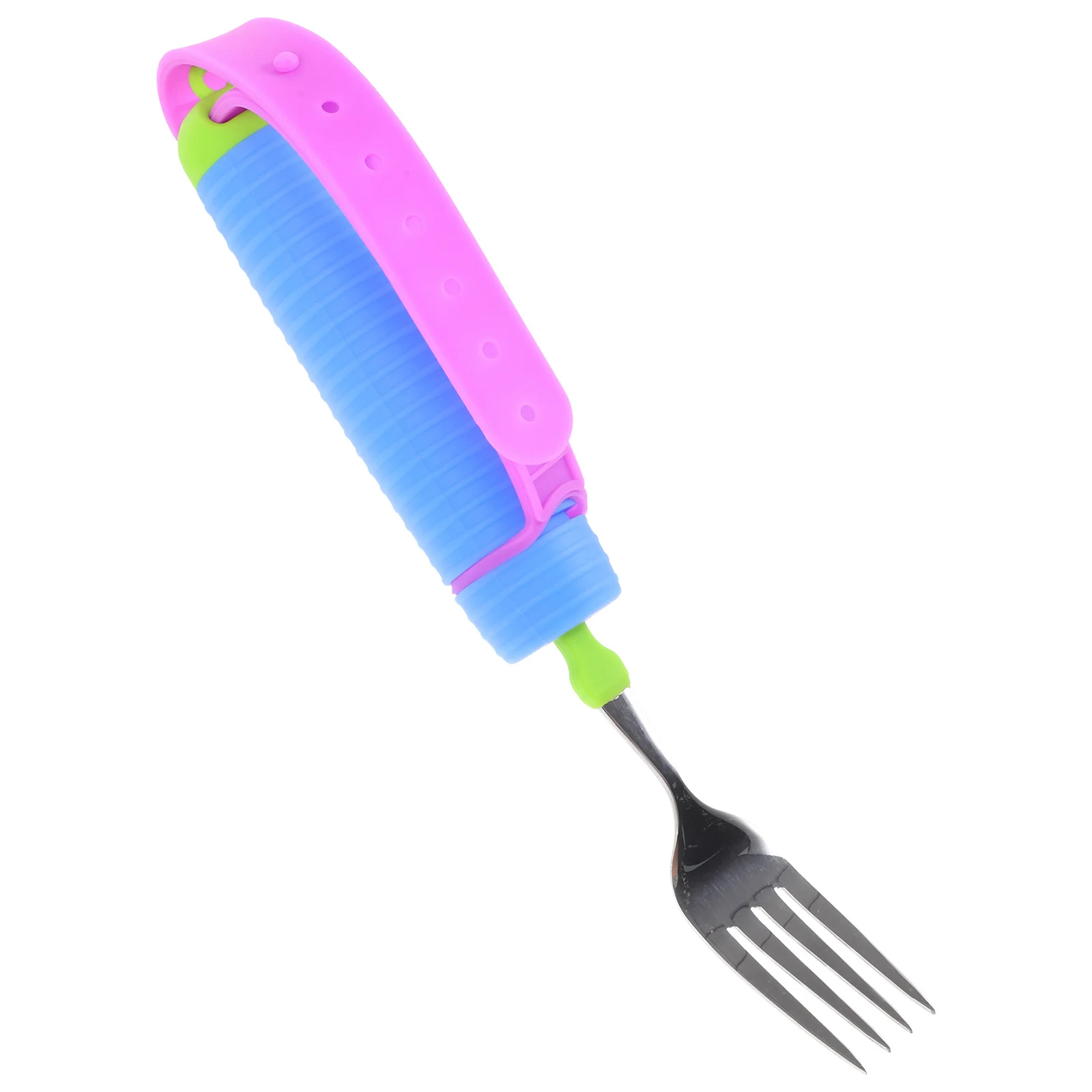 Portable Adaptive Fork for Senior Adults with Non-Slip Grip Disability Aids Tableware for Hand Injuries Neurological Patients
Portable Adaptive Fork for Senior Adults with Non-Slip Grip Disability Aids Tableware for Hand Injuries Neurological Patients