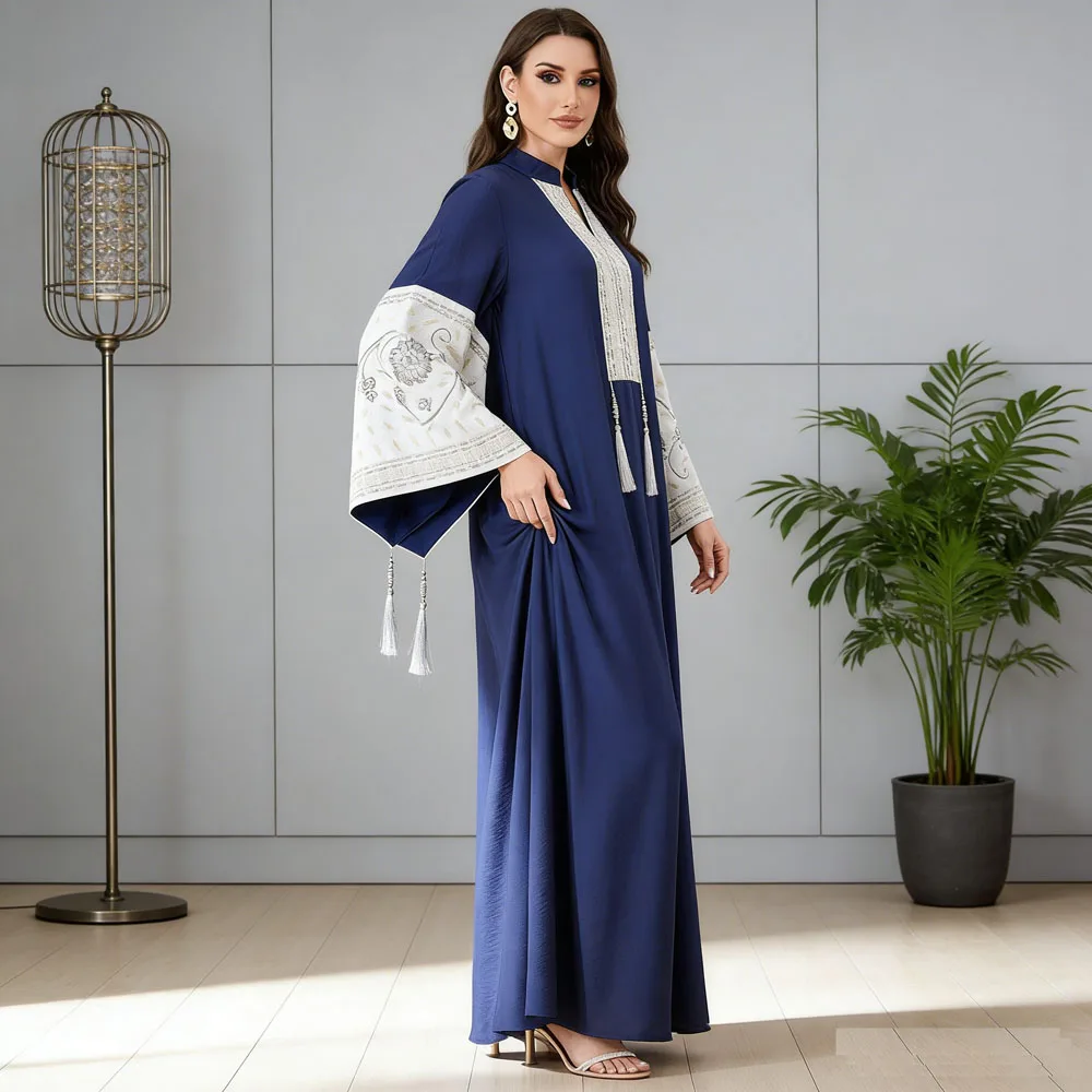 Рамадан женское мусульманское платье Ид Мубарак с кисточками Абая Дубай кафтан Джеллаба Марокаин Джалабия ислам вышивка Турция платье халат
Рамадан женское мусульманское платье Ид Мубарак с кисточками Абая Дубай кафтан Джеллаба Марокаин Джалабия ислам вышивка Турция платье халат