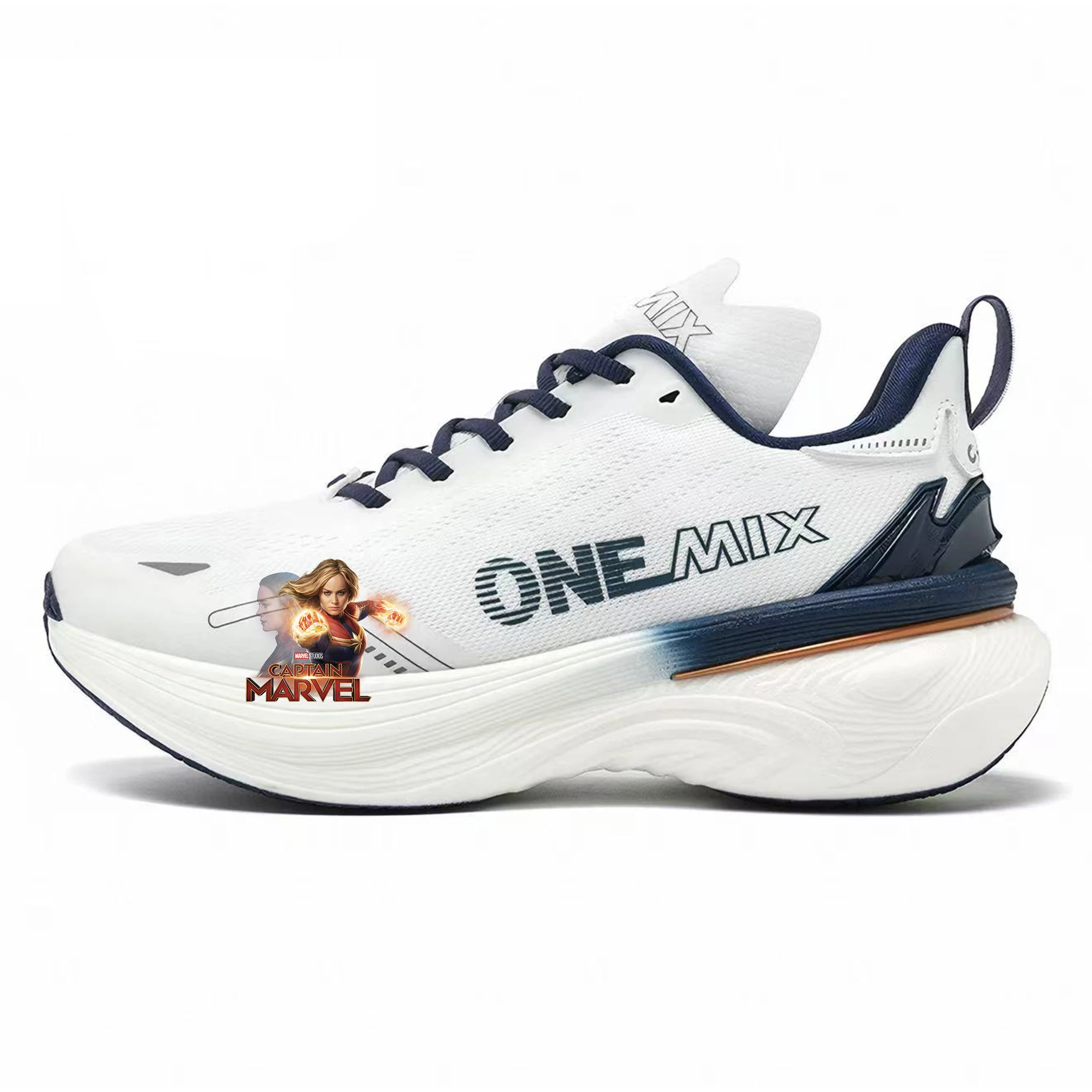 ONEMIX Marvel Captain Marvel Jogging Running Shoes Men Women Lightweight Sneakers Road Wear Resistant Sports Fitness Shoes
ONEMIX Marvel Captain Marvel Jogging Running Shoes Men Women Lightweight Sneakers Road Wear Resistant Sports Fitness Shoes
