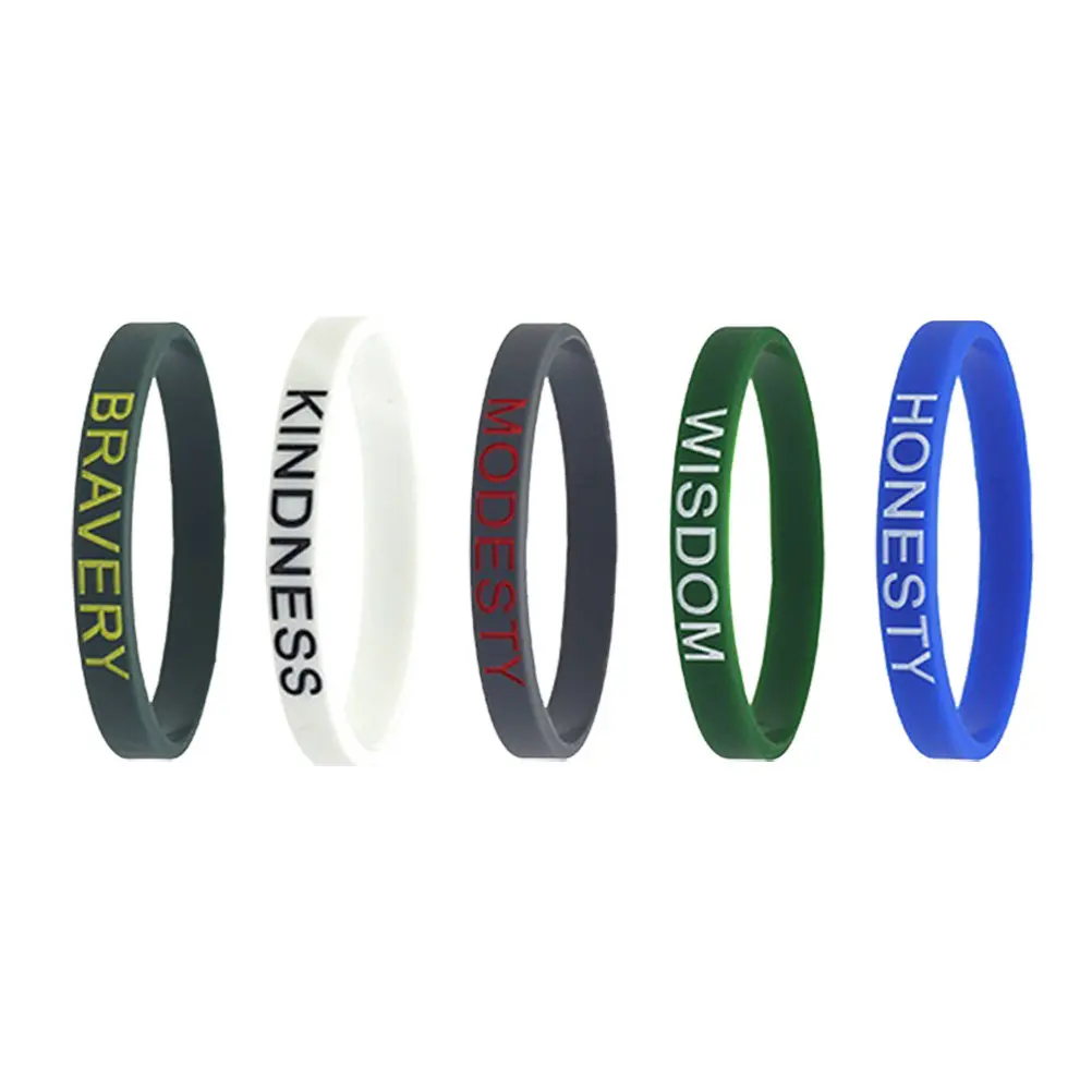 5Pcs Adorable Funny Silicone Wristbands for Women Men Kids Comfortable Stretchy English Letter Design Motivational Sports
5Pcs Adorable Funny Silicone Wristbands for Women Men Kids Comfortable Stretchy English Letter Design Motivational Sports