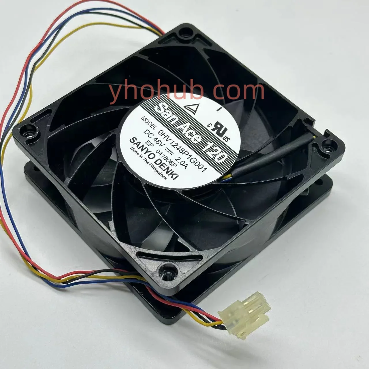 Sanyo Denki 9HV1248P1G001 DC 48V 2.0A 120x120x38mm 4-проводной охлаждающий вентилятор для сервера
Sanyo Denki 9HV1248P1G001 DC 48V 2.0A 120x120x38mm 4-проводной охлаждающий вентилятор для сервера
