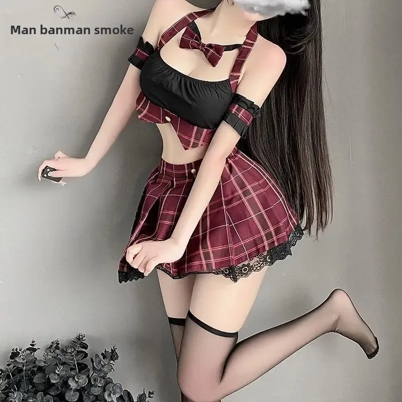 Hot Sexy Student Uniform Temptation Underwear Role Play Erotic Nightwear JK Mini Skirt Cosplay Costume Kawaii Schoolgirl Uniform
Hot Sexy Student Uniform Temptation Underwear Role Play Erotic Nightwear JK Mini Skirt Cosplay Costume Kawaii Schoolgirl Uniform