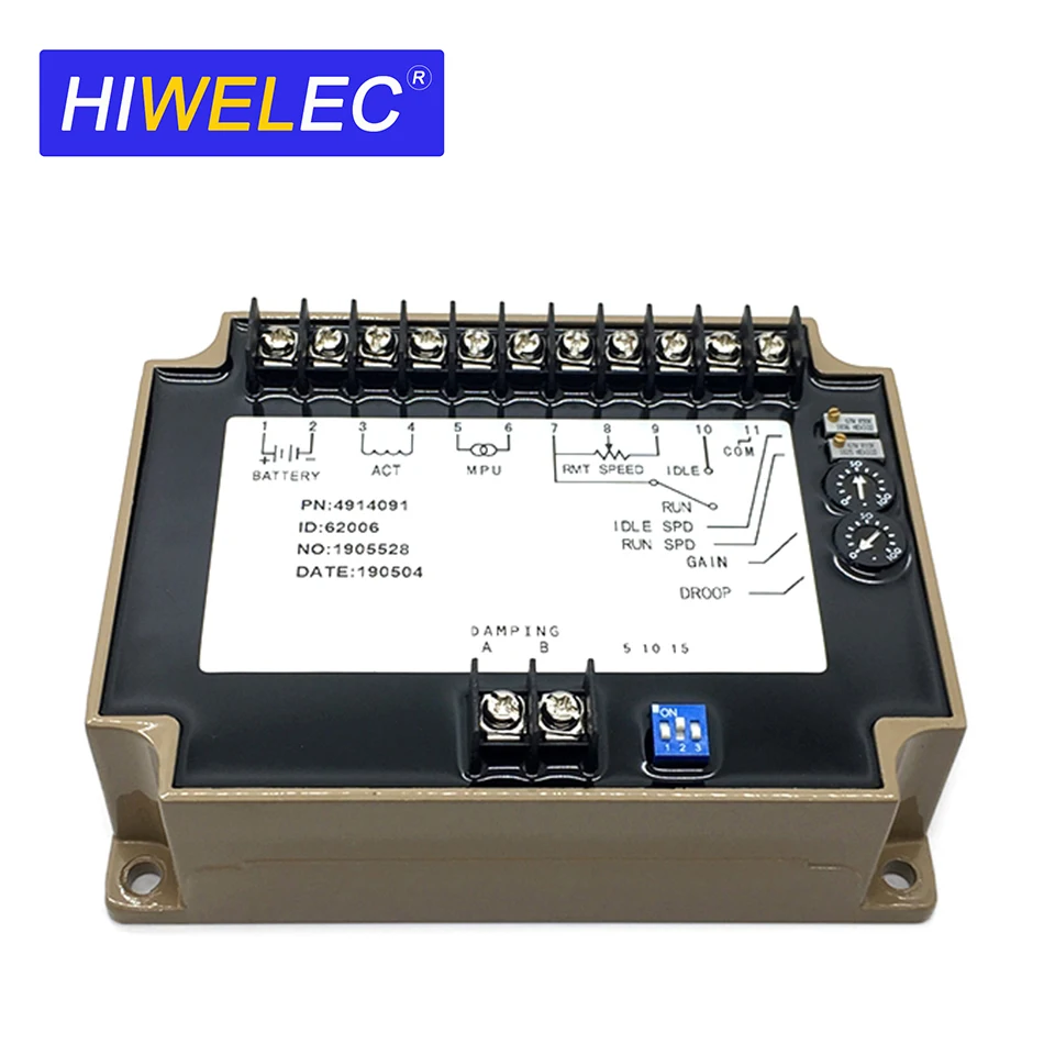 Блок управления скоростью 4914091, регулятор скорости для дизельного двигателя, электронный регулятор, детали генератора
Блок управления скоростью 4914091, регулятор скорости для дизельного двигателя, электронный регулятор, детали генератора