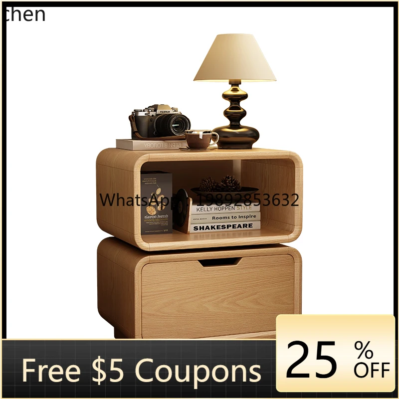 WW solid wood simple modern floor double pumping storage small apartment bedside cabinet
WW solid wood simple modern floor double pumping storage small apartment bedside cabinet