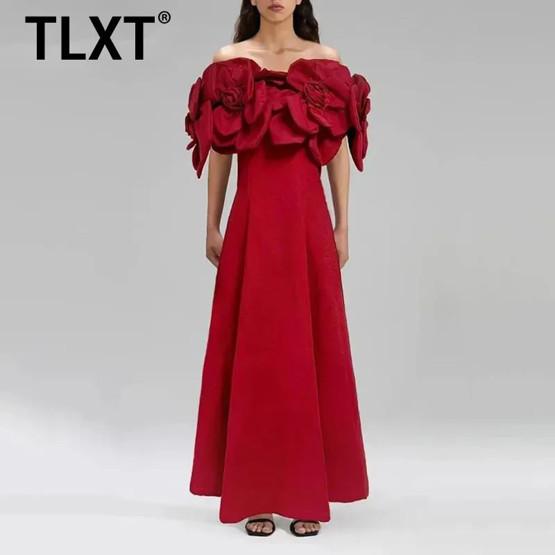 TLXT, однотонные элегантные платья с аппликацией для женщин, без бретелек, без рукавов, с высокой талией, дизайнерское длинное платье, женское новое платье 2023 года
TLXT, однотонные элегантные платья с аппликацией для женщин, без бретелек, без рукавов, с высокой талией, дизайнерское длинное платье, женское новое платье 2023 года
