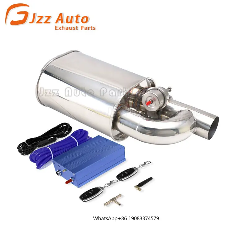 Auto Parts Stainless Steel Valved Mufflers 2.5" Inlet Outlet Valvetronic Exhaust Muffler Butterfly Valve Control Vacuum Pump Kit
Auto Parts Stainless Steel Valved Mufflers 2.5" Inlet Outlet Valvetronic Exhaust Muffler Butterfly Valve Control Vacuum Pump Kit