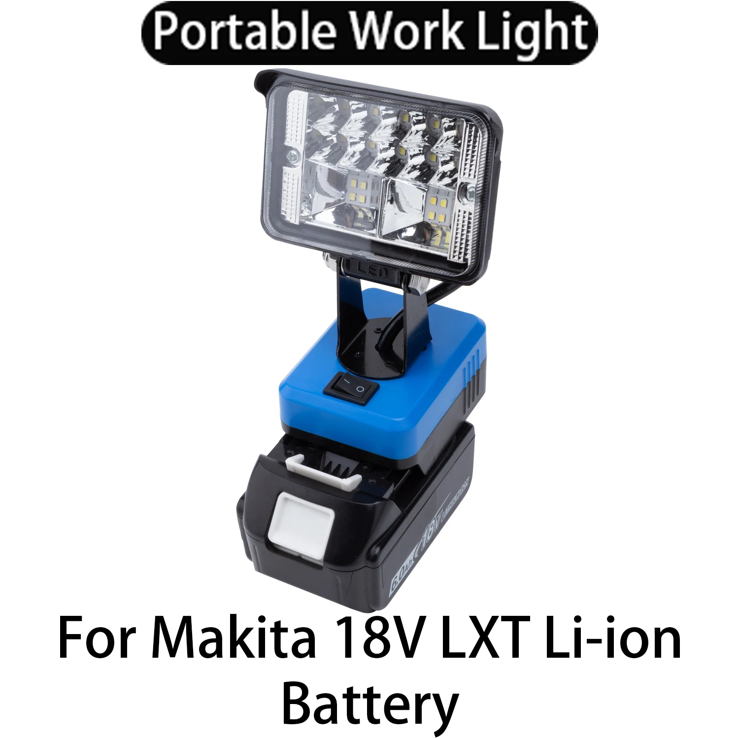 Portable LED Work Light Camping Lantern For Makita 18V LXT li-ion Battery Accessory LED Work Lights Portable Lantern
Portable LED Work Light Camping Lantern For Makita 18V LXT li-ion Battery Accessory LED Work Lights Portable Lantern
