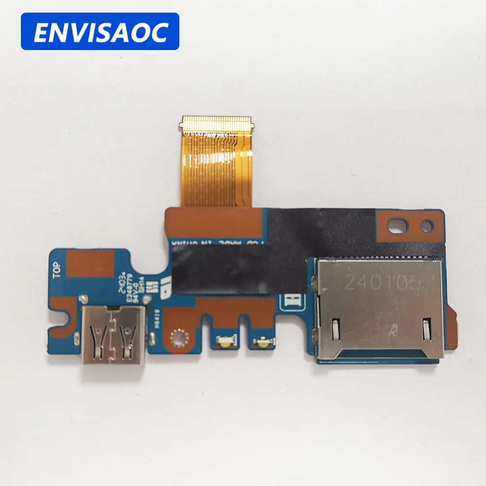 For ASUS Vivobook Pro 15 OLED N6506 N6506M N6506MV N6506MJ N6506MU Laptop 3.5mm Earphone Audio USB Port Jack Board Cable
For ASUS Vivobook Pro 15 OLED N6506 N6506M N6506MV N6506MJ N6506MU Laptop 3.5mm Earphone Audio USB Port Jack Board Cable