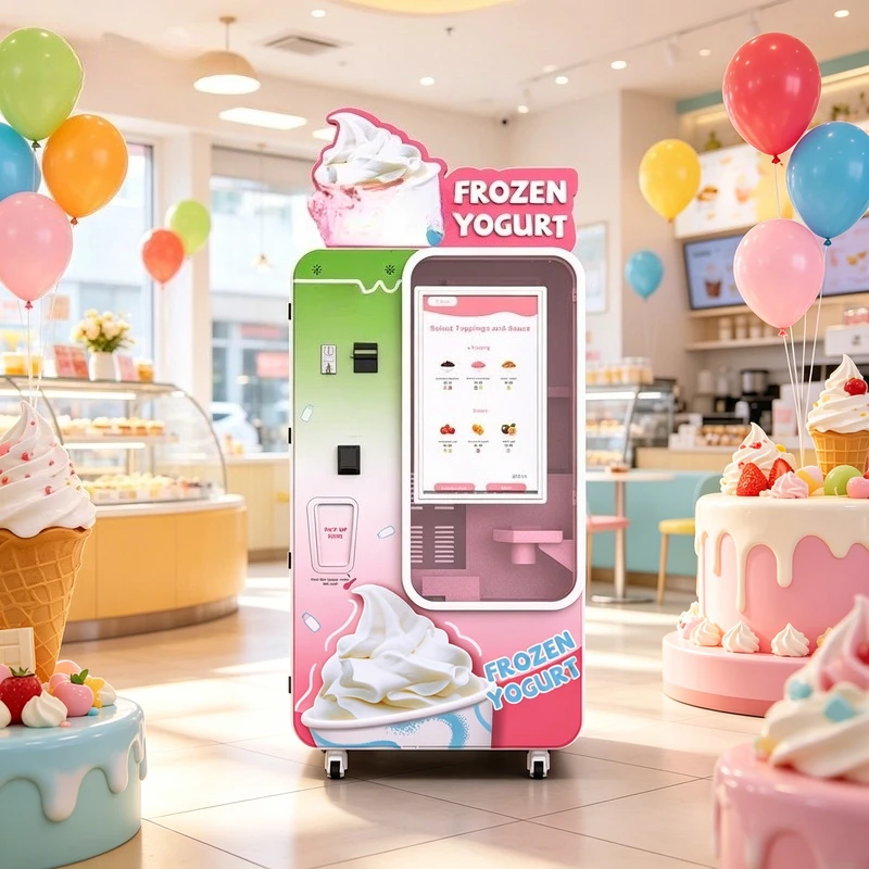 New Style Soft Serve Full Ice Cream Vending Machine Automatic Soft Ice Cream Vending Machine
New Style Soft Serve Full Ice Cream Vending Machine Automatic Soft Ice Cream Vending Machine