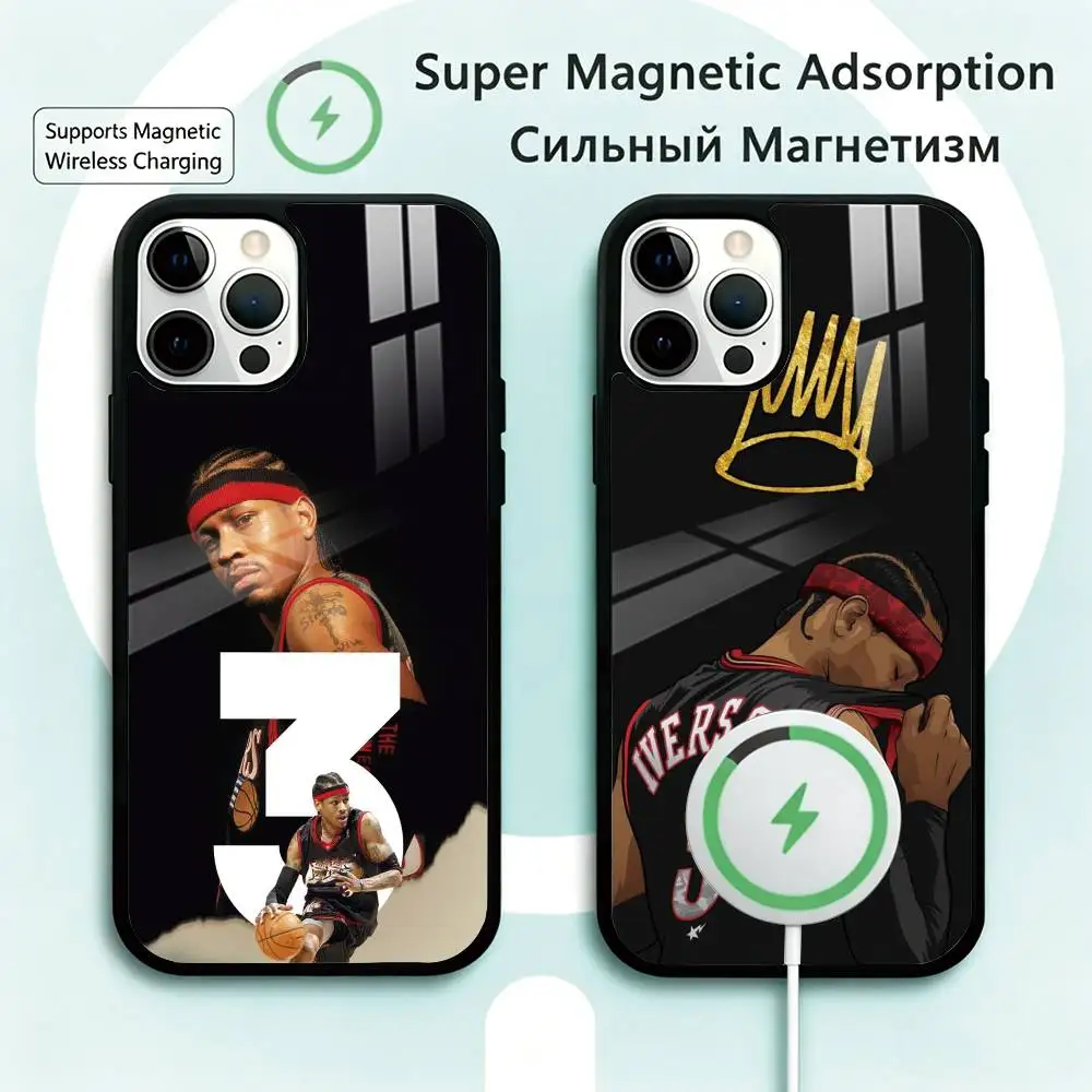 Allen Iverson Basketball star Phone Case For iPhone17,16,15,14,13,12,11 Plus,Pro Magnetic Supports Magnetic Wireless Charging
Allen Iverson Basketball star Phone Case For iPhone17,16,15,14,13,12,11 Plus,Pro Magnetic Supports Magnetic Wireless Charging