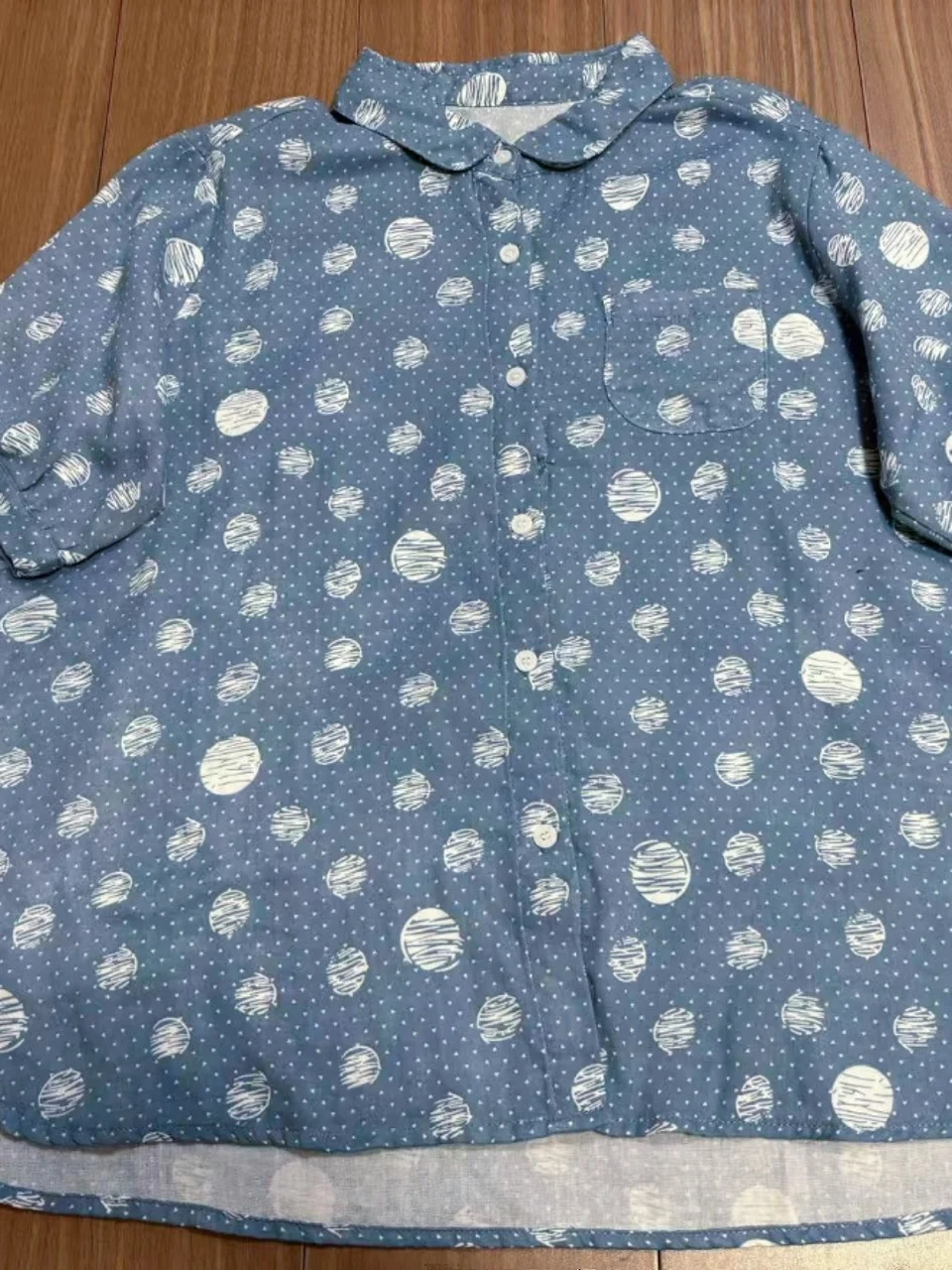 Pure Cotton Short Sleeve Shirt Women's Double Layered Gauze High Waist Spring Summer 2026 New Style Sweet Japanese Style
Pure Cotton Short Sleeve Shirt Women's Double Layered Gauze High Waist Spring Summer 2026 New Style Sweet Japanese Style