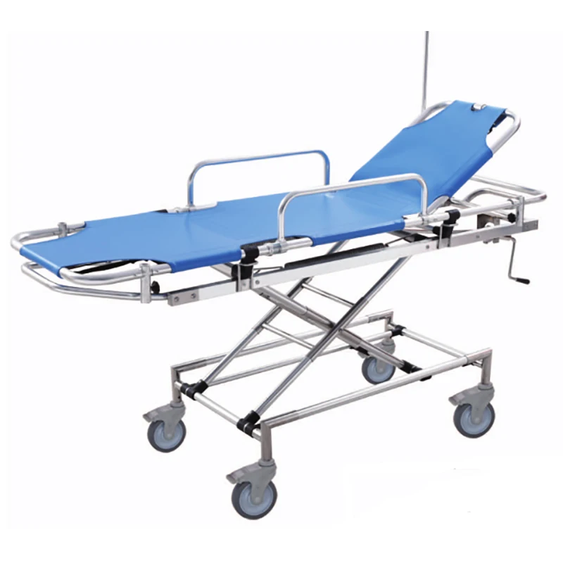 Medical YFTC-J6A Nuclear Magnetic Resonance Non-magnetic Hospital Trolley Aluminum Stretcher
Medical YFTC-J6A Nuclear Magnetic Resonance Non-magnetic Hospital Trolley Aluminum Stretcher