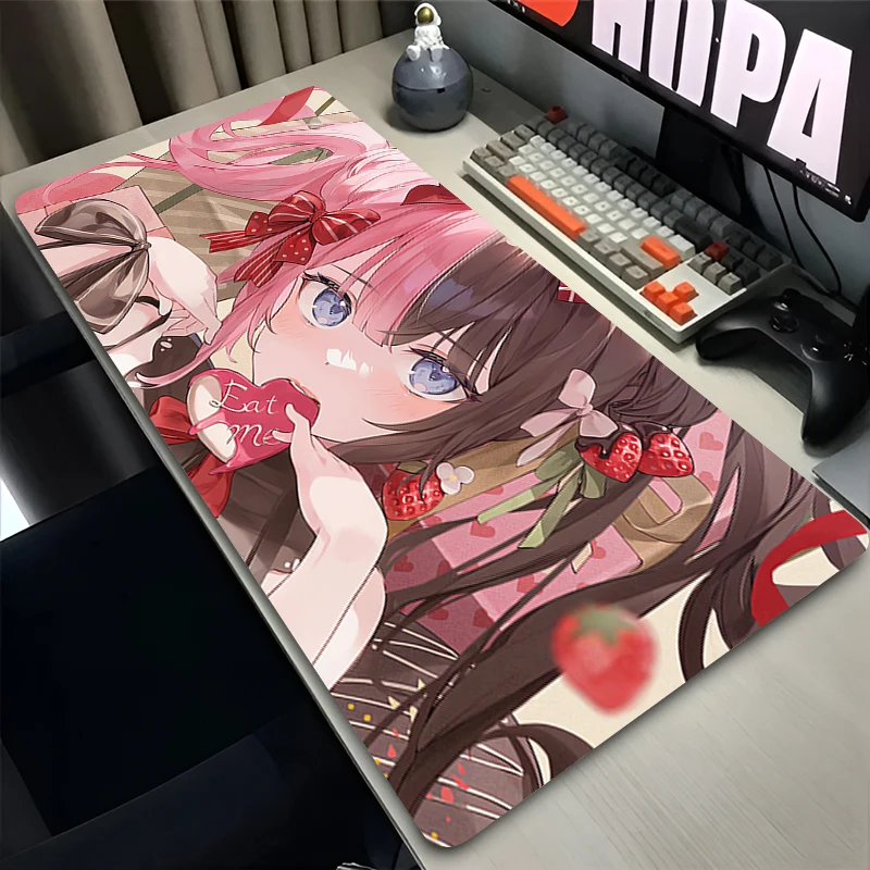 Mouse Pad Laptop Rubber Extended Desktop Mat Computer Gamer HD Mousepad PC Gaming Accessories VSPO Hinano Tachibana Keyboard Pad
Mouse Pad Laptop Rubber Extended Desktop Mat Computer Gamer HD Mousepad PC Gaming Accessories VSPO Hinano Tachibana Keyboard Pad