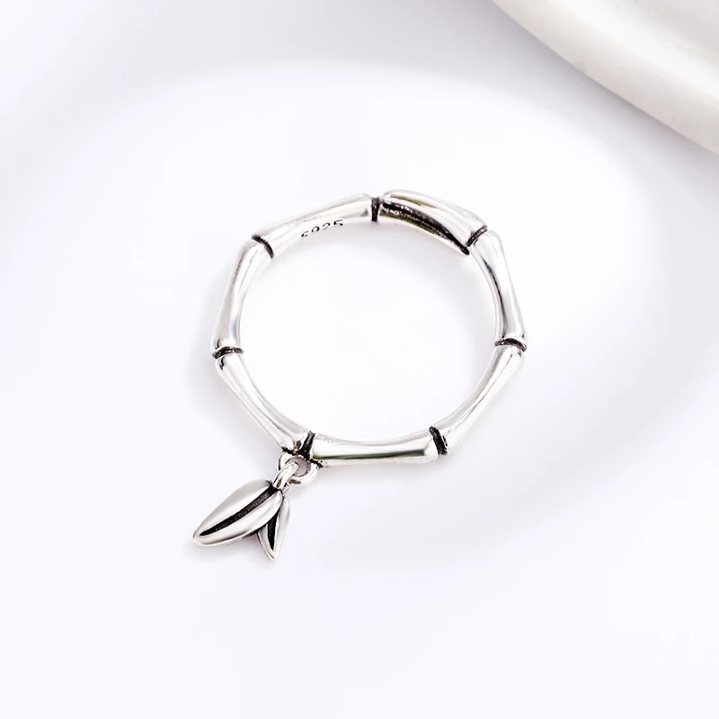 Sole Memory Vintage Simple Bamboo New 925 Sterling Silver Resizable Opening Ring For Women Luxury Jewelry RI1244
Sole Memory Vintage Simple Bamboo New 925 Sterling Silver Resizable Opening Ring For Women Luxury Jewelry RI1244