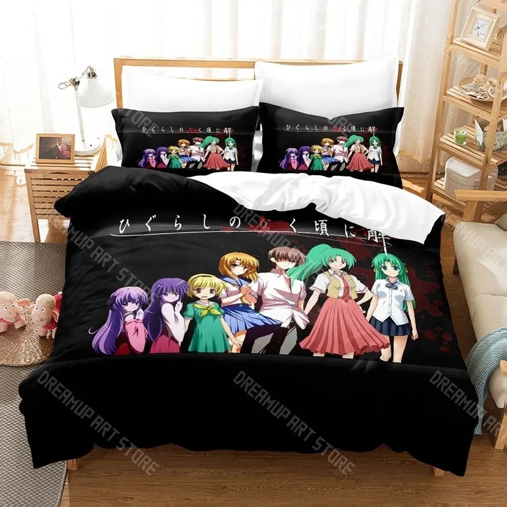 3D Print Higurashi no Naku Koro Ni Bedding Set Cartoon Anime three-piece set Adult Kid Bedroom Duvetcover Sets 3D K
3D Print Higurashi no Naku Koro Ni Bedding Set Cartoon Anime three-piece set Adult Kid Bedroom Duvetcover Sets 3D K