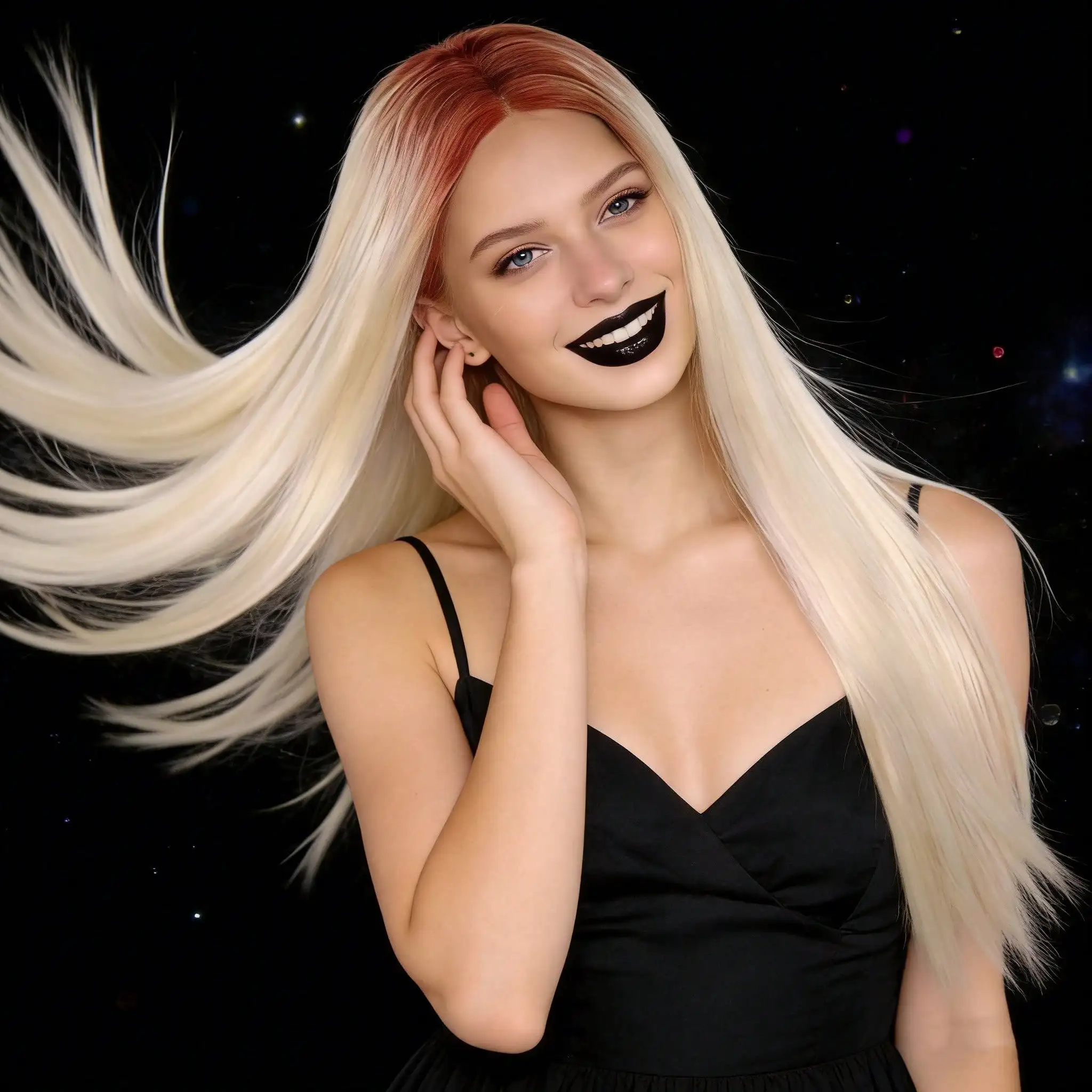 13x3 Transparent Lace Front Wig for Daily & Party Use, Heat Resistant Glueless Long Silky Straight Ombre Blonde Synthetic Wig
13x3 Transparent Lace Front Wig for Daily & Party Use, Heat Resistant Glueless Long Silky Straight Ombre Blonde Synthetic Wig