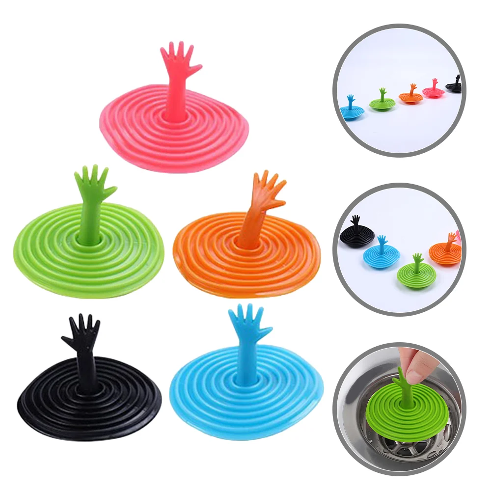 5 Pcs Water Trough Sink Drain Stopper Blocking Cover Kitchen Plug Silica Gel Stoppers
5 Pcs Water Trough Sink Drain Stopper Blocking Cover Kitchen Plug Silica Gel Stoppers