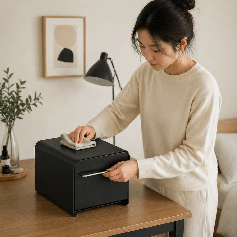 Closed Design Dust-proof Cosmetic Storage Box Multi-layer Structure Large Capacity Drawer Type Desktop Organizer Drawer Design
Closed Design Dust-proof Cosmetic Storage Box Multi-layer Structure Large Capacity Drawer Type Desktop Organizer Drawer Design