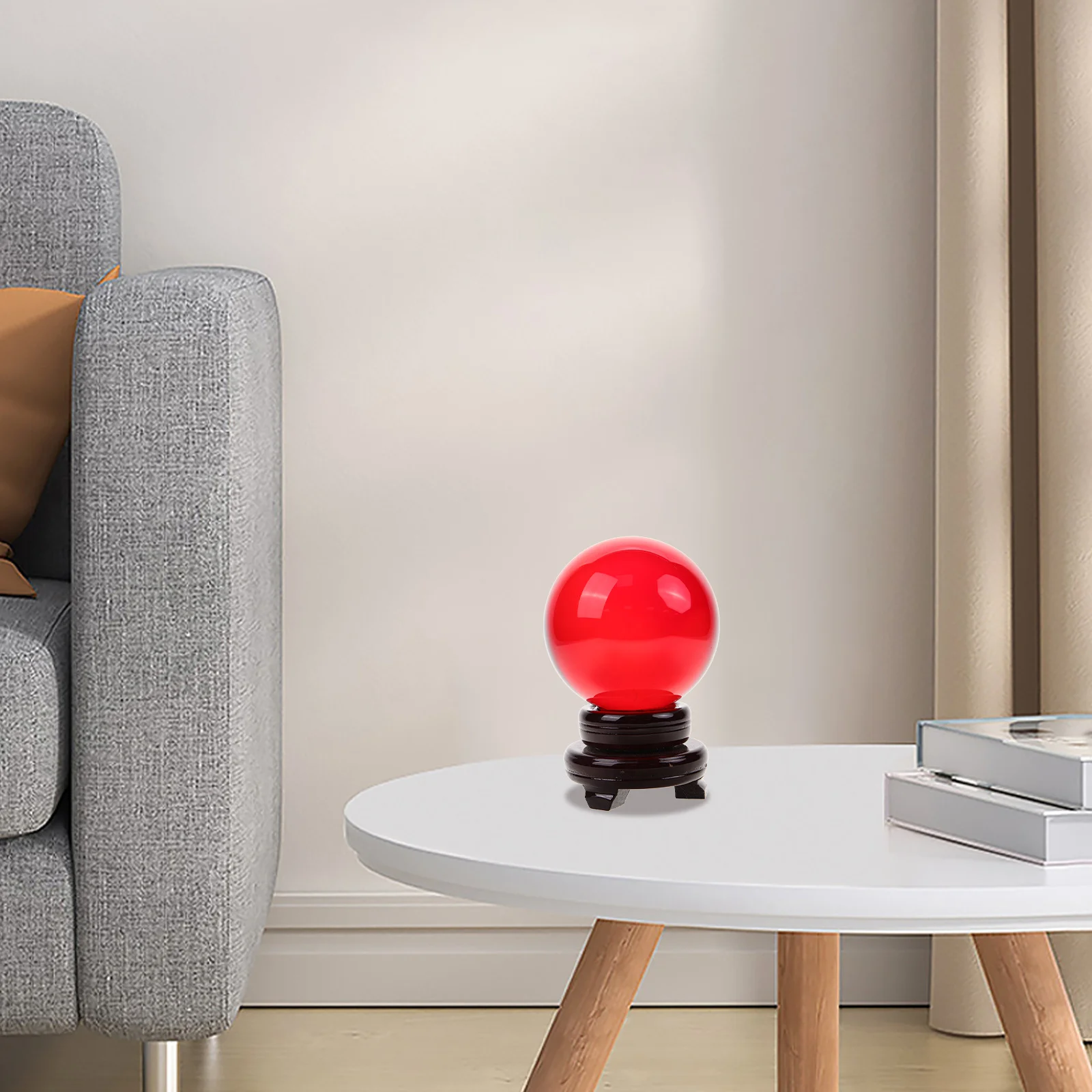 Elegant Sphere Decoration with Sturdy Wooden Base for Living Room Bedroom Cabinet Gift 1Set Glass Ball
Elegant Sphere Decoration with Sturdy Wooden Base for Living Room Bedroom Cabinet Gift 1Set Glass Ball