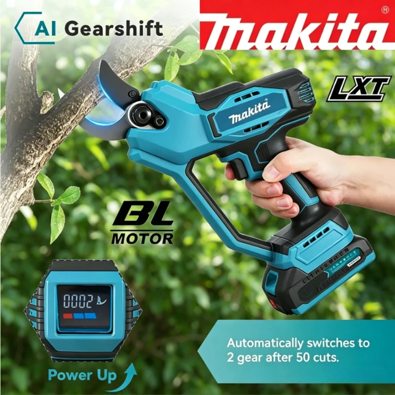 Makita Brushless Pruning Shears Cordless Electric Branch Pruner High Power Cutting Scissors Power Tool For Makita 18V Battery
Makita Brushless Pruning Shears Cordless Electric Branch Pruner High Power Cutting Scissors Power Tool For Makita 18V Battery
