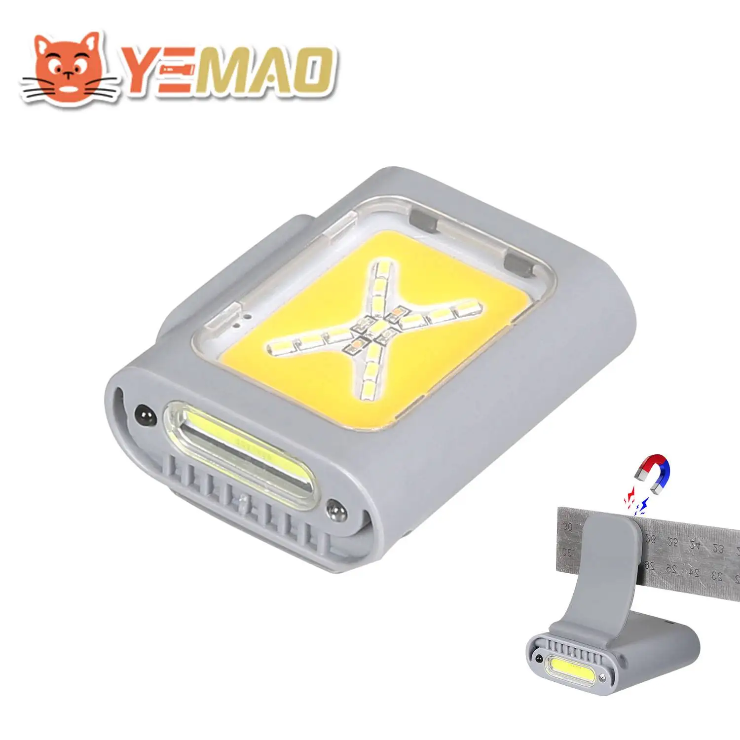 Multifunctional Mini Flashlight With 7 Lighting Modes Waterproof Motion Sensor Fishing Lantern Rechargeable Hat Clip Light
Multifunctional Mini Flashlight With 7 Lighting Modes Waterproof Motion Sensor Fishing Lantern Rechargeable Hat Clip Light