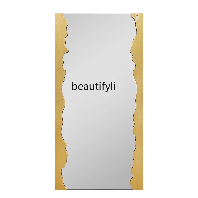 Full body mirror art simple wall hanging against the wall full-length mirror clothing store light luxury floor mirror
Full body mirror art simple wall hanging against the wall full-length mirror clothing store light luxury floor mirror
