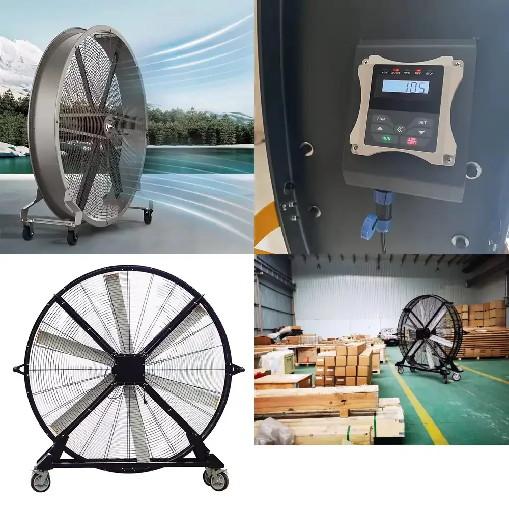 Industrial Portable Cooling Mobile Fan for Factory
Industrial Portable Cooling Mobile Fan for Factory