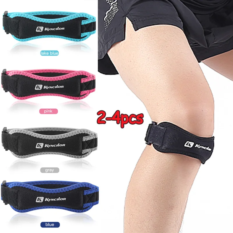 2-4pcs Adjustable Patella Knee Tendon Strap Kneepad Support Belted Sports Knee Brace Professional Protector Pad Black Keenpads
2-4pcs Adjustable Patella Knee Tendon Strap Kneepad Support Belted Sports Knee Brace Professional Protector Pad Black Keenpads