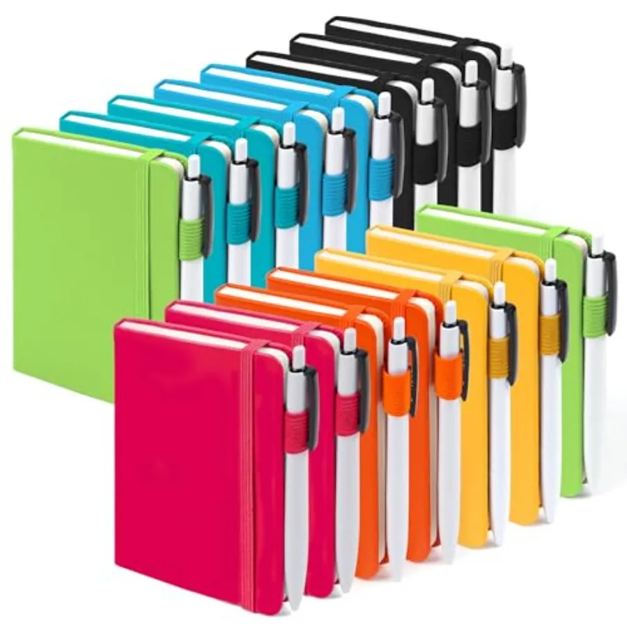 Pocket Small Notebooks Bulk, Mini Cute Notepads Hardcover College Ruled Lined Journals with Pen Holder for School Business Memo
Pocket Small Notebooks Bulk, Mini Cute Notepads Hardcover College Ruled Lined Journals with Pen Holder for School Business Memo