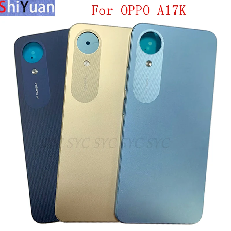 Back Battery Cover Rear Door Panel Housing Case For OPPO A17K Battery Cover with Logo Replacement Parts
Back Battery Cover Rear Door Panel Housing Case For OPPO A17K Battery Cover with Logo Replacement Parts