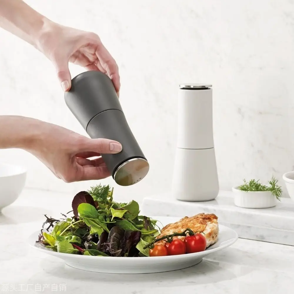 Manual Salt and Pepper Mill Grinder Kitchen Gadgets Refillable Spice Grinding Container Multi-purpose Adjustable
Manual Salt and Pepper Mill Grinder Kitchen Gadgets Refillable Spice Grinding Container Multi-purpose Adjustable